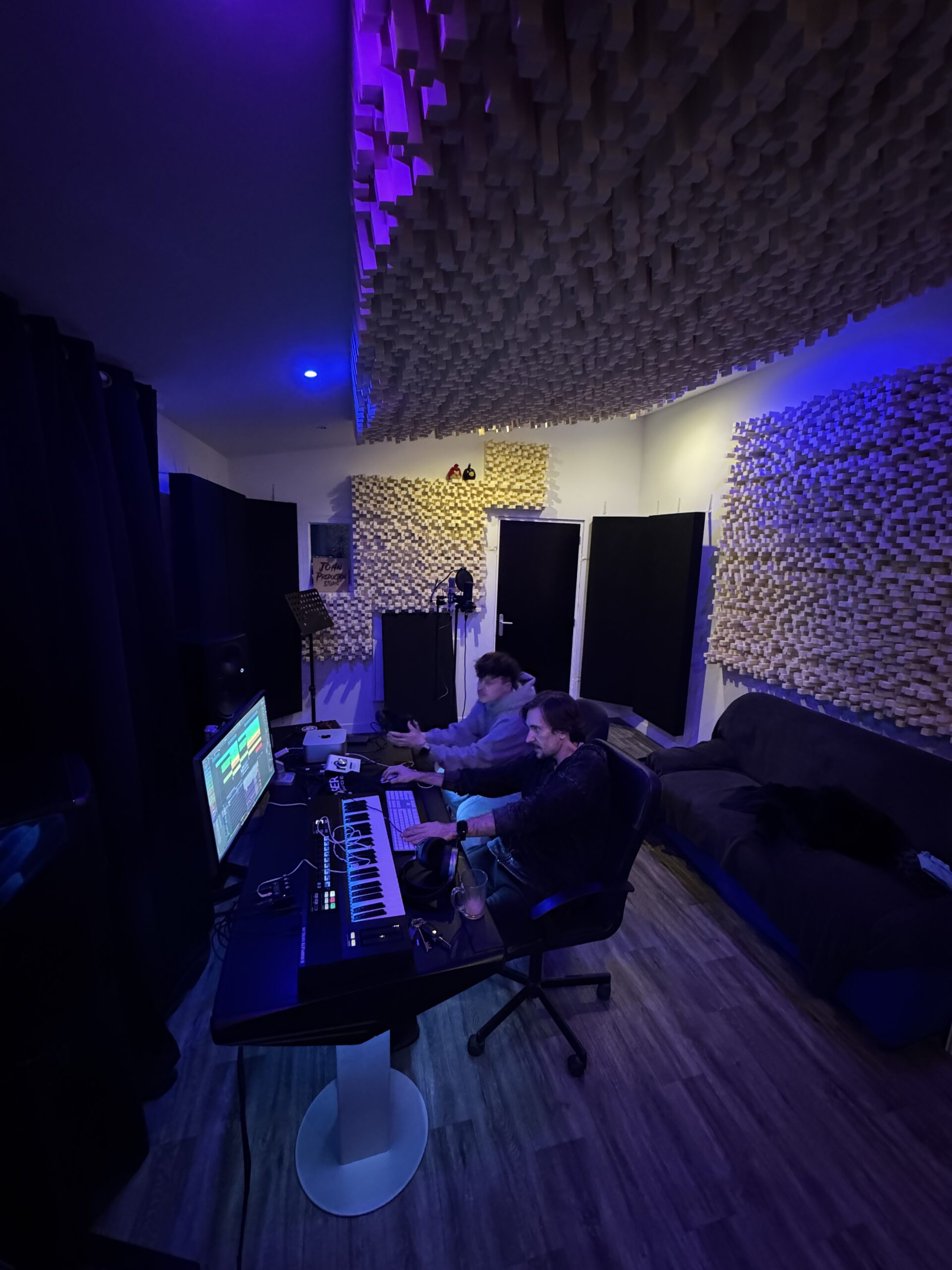 Vue du studio