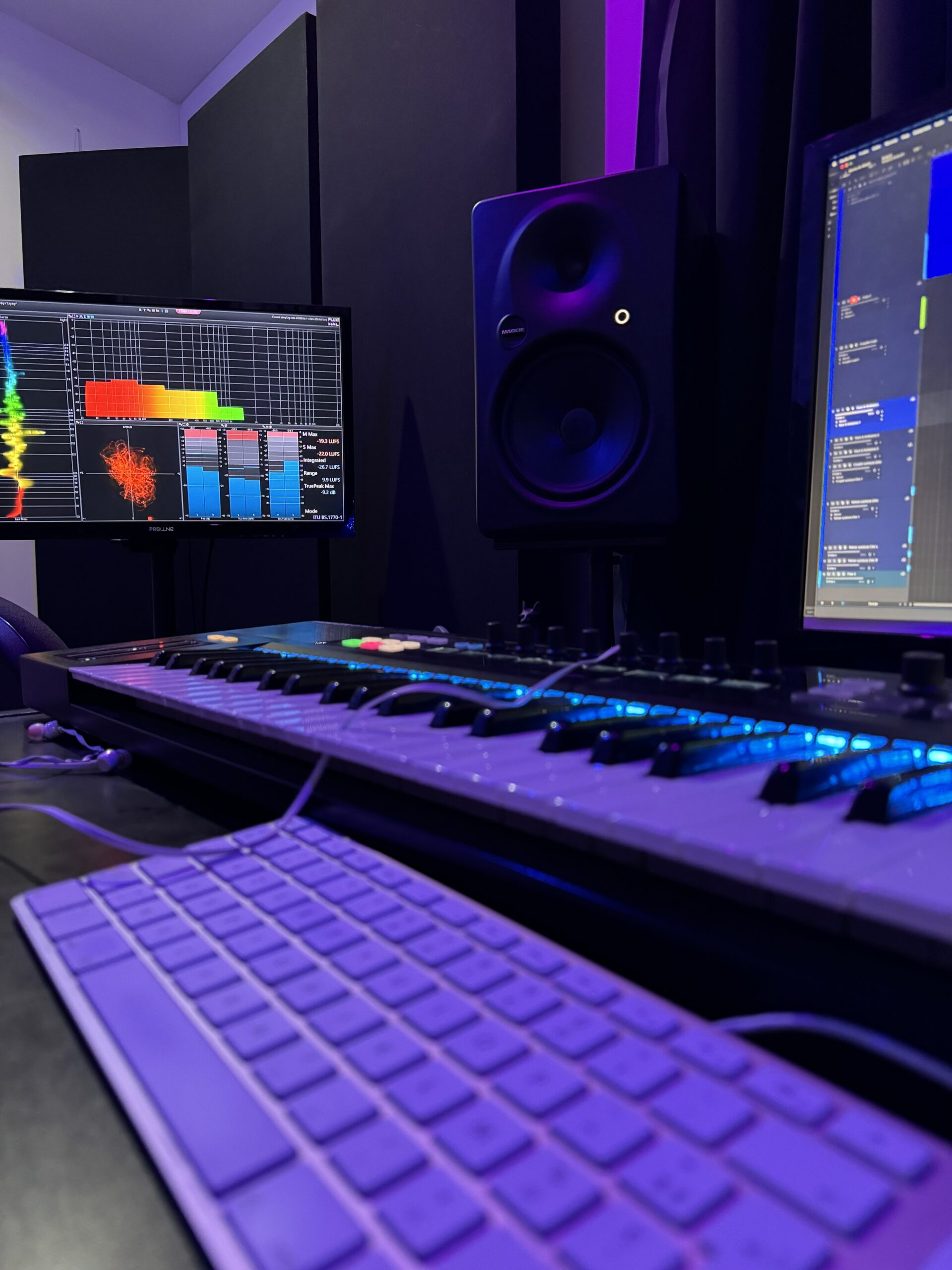 Vue du studio