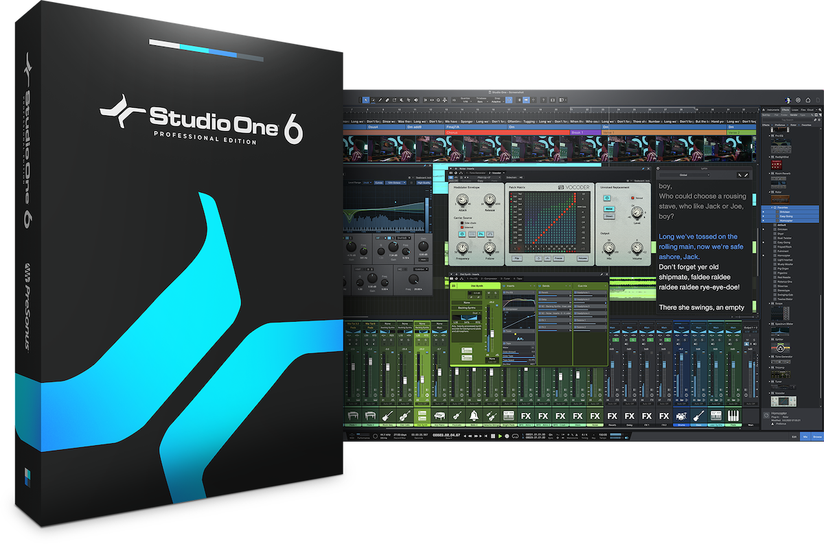 Logiciel de production Studio One 6 Professional
